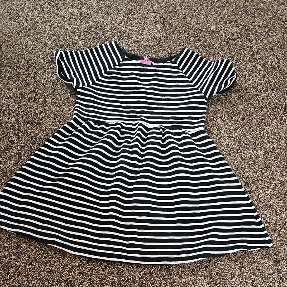 Gymboree Black and White Striped Dress